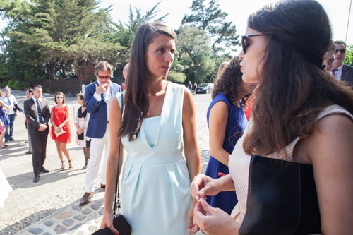 © Nicolas Gornas photographe mariage cap-ferret : sortie d'église
