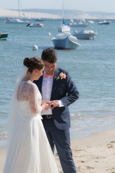 © Nicolas Gornas photographe mariage cap-ferret : sur la plage