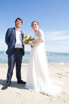 © Nicolas Gornas photographe mariage cap-ferret : sur la plage