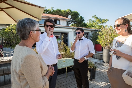 © Nicolas Gornas photographe mariage cap-ferret : cocktail