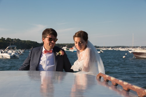 © Nicolas Gornas photographe mariage cap-ferret : balade en bateau sur le bassin d'Arcachon