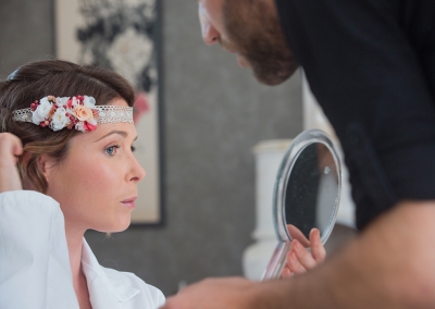 Photo des preparatifs d'un mariage à Bordeaux