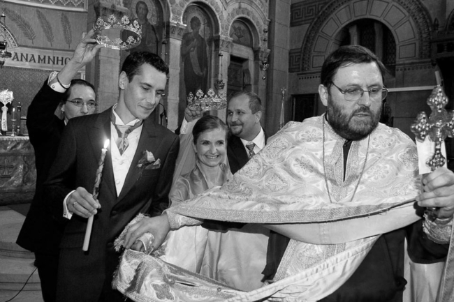 © Nicolas Gornas Photographie d'un mariage orthodoxe dans l'église