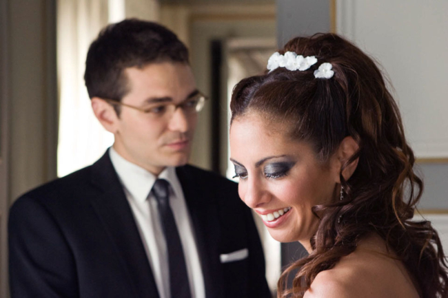 © Nicolas Gornas Les mariés se préparent