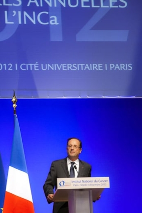François Hollande INCa François Hollande INCa